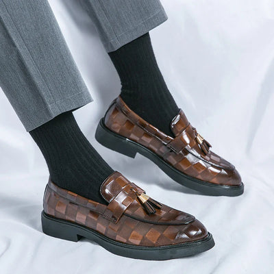 Pietro Murano Deri Penny Loafer'lar