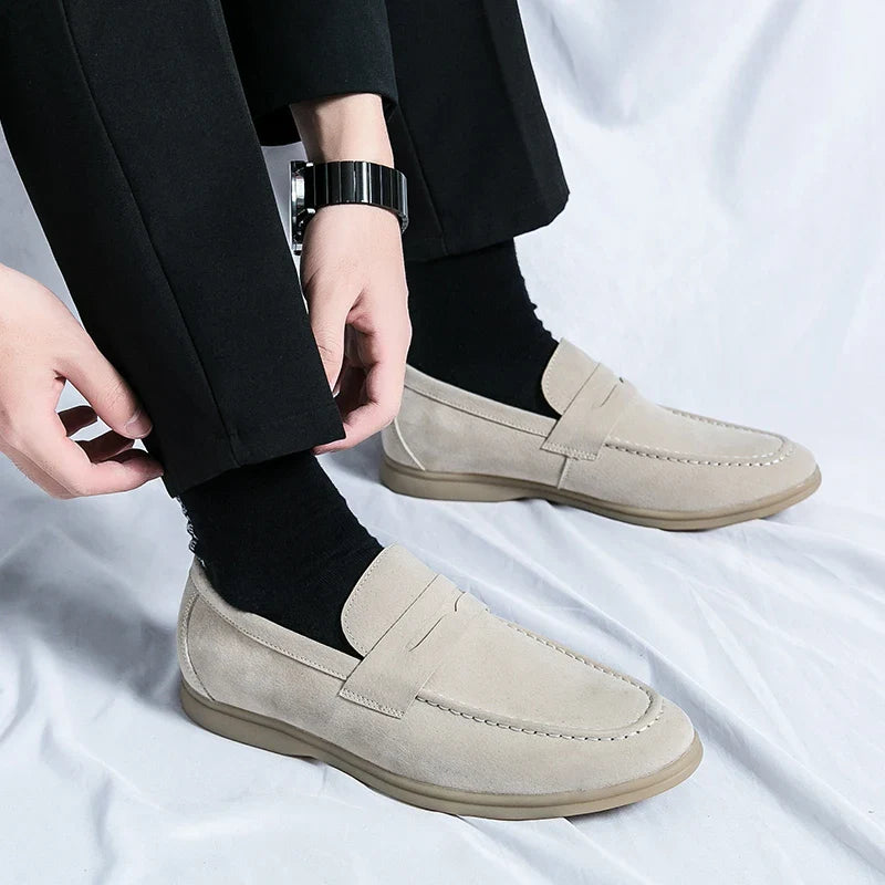 Charles Lebayle Süet Loaferlar