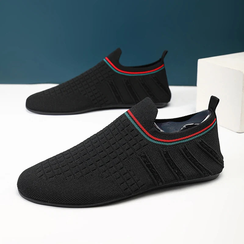 Masaccio Mesh Düz Loafer'lar