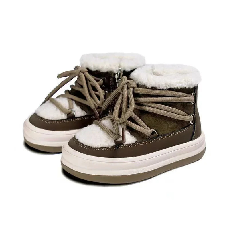 WoolBoot Peluş Astarlı Çocuk Botu