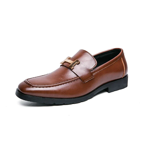 Giorgio Hayez Gerçek Deri Hazel Loafer'lar