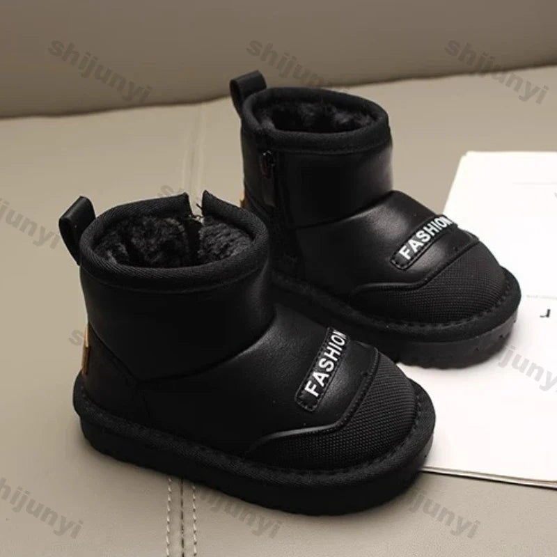 Fermuarlı Kışlık Unisex Çocuk Botu