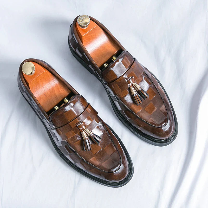 Pietro Murano Deri Penny Loafer'lar