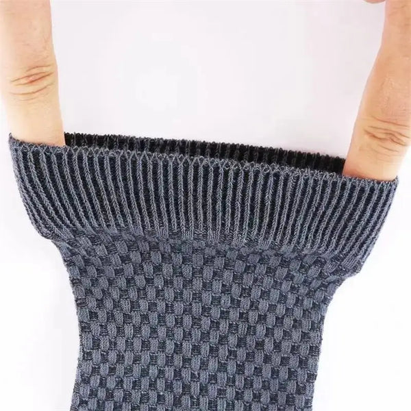 5 Çift Bambu Kumaş Orta Çorap