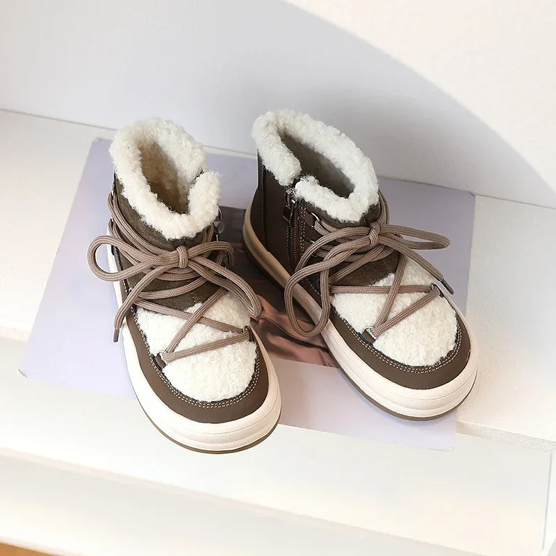 WoolBoot Peluş Astarlı Çocuk Botu