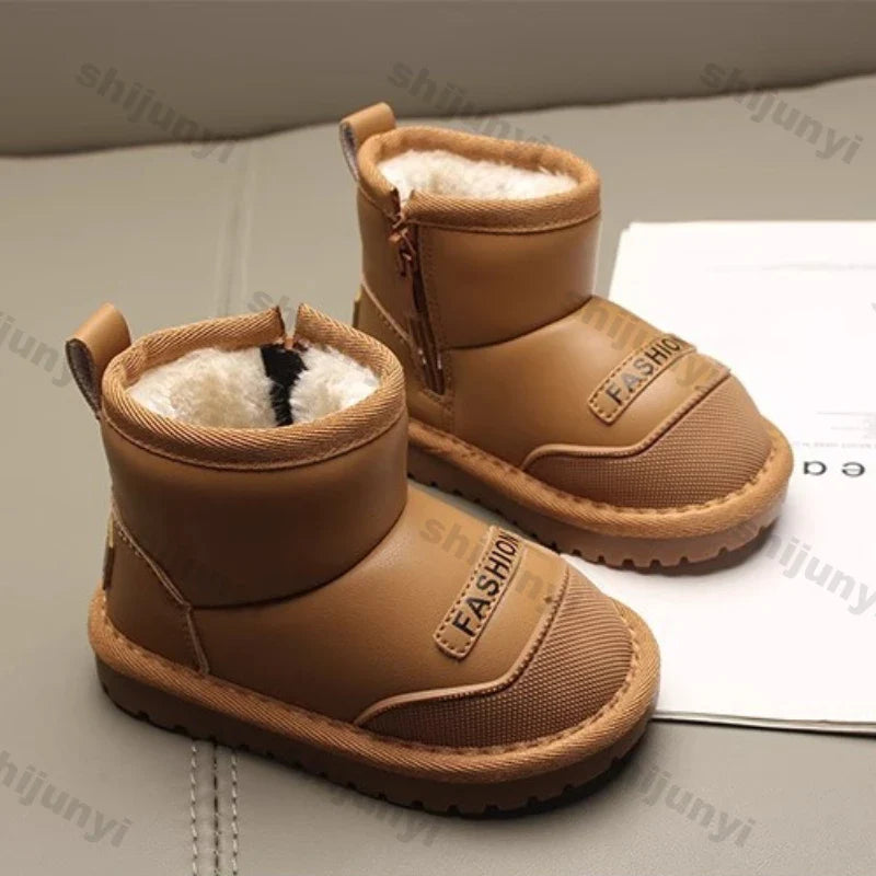 Fermuarlı Kışlık Unisex Çocuk Botu