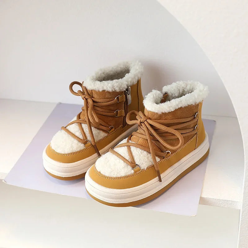 WoolBoot Peluş Astarlı Çocuk Botu