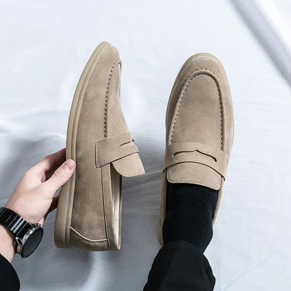 Charles Lebayle Süet Loaferlar
