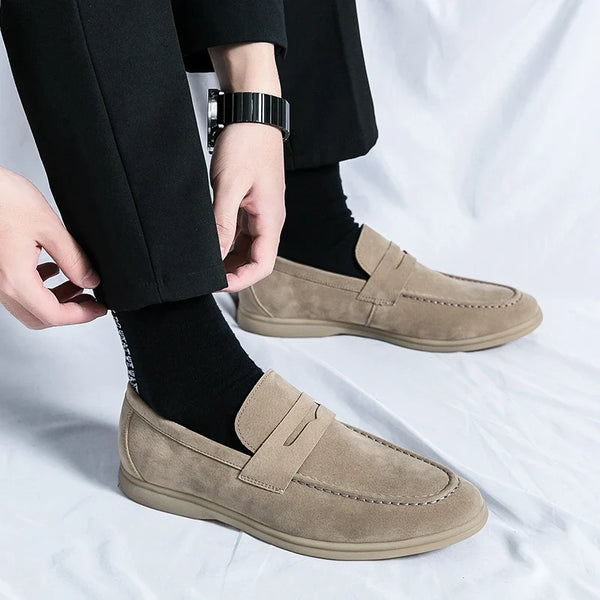 Charles Lebayle Süet Loaferlar