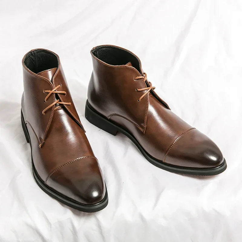 Thomas Hudson Deri Chukka Botları