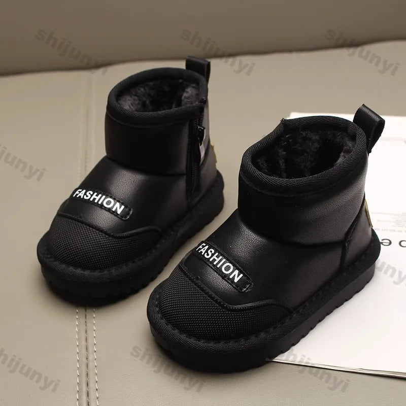 Fermuarlı Kışlık Unisex Çocuk Botu
