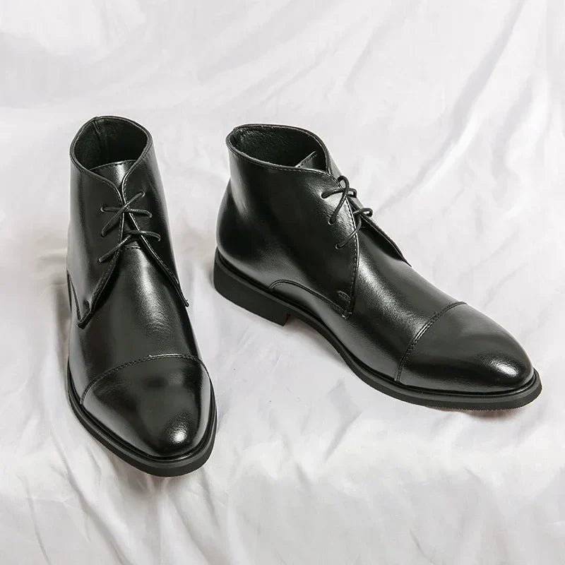 Thomas Hudson Deri Chukka Botları
