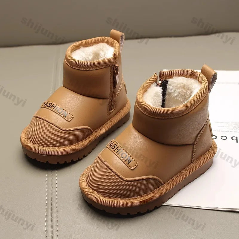 Fermuarlı Kışlık Unisex Çocuk Botu