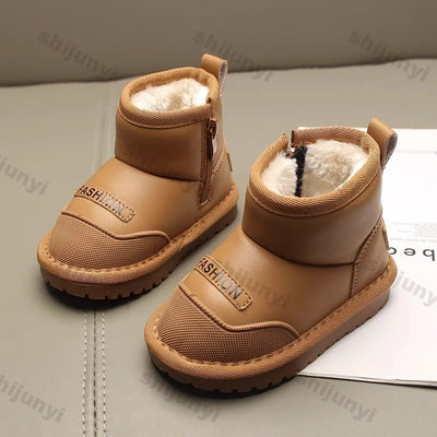 Fermuarlı Kışlık Unisex Çocuk Botu