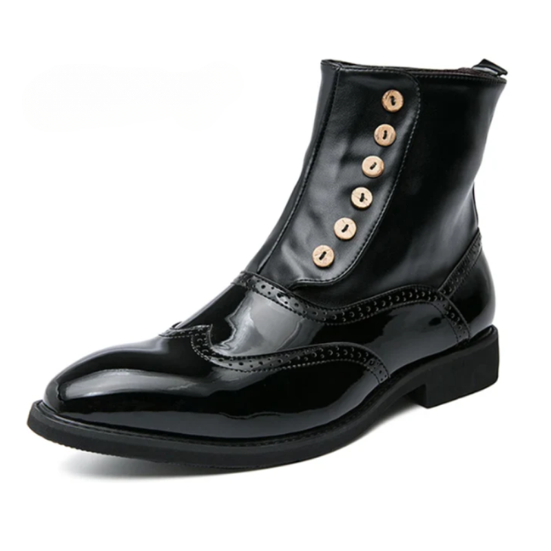 Alessandro Fiorelli Deri Brogue Botları