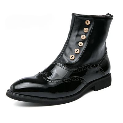 Alessandro Fiorelli Deri Brogue Botları