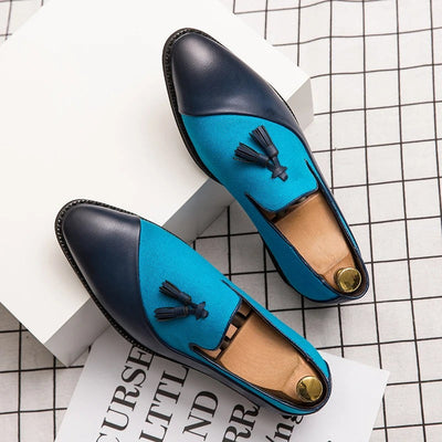 Louis Nattero Deri Püskül Loafer'lar