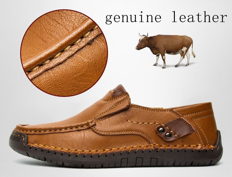Golden-Sparrow Erkek Deri Loafer Ayakkabıları