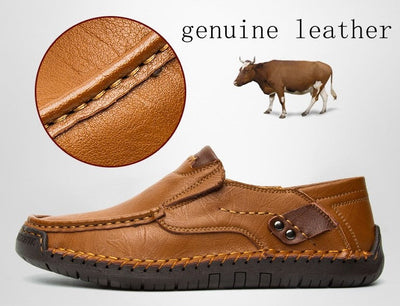 Golden-Sparrow Erkek Deri Loafer Ayakkabıları