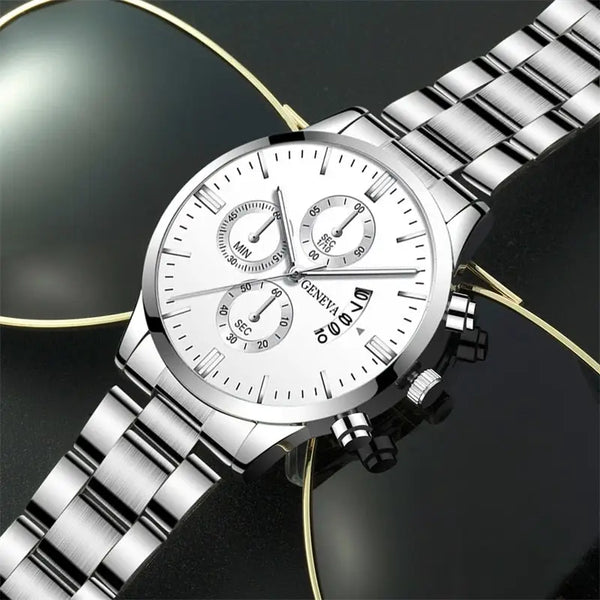 Klasik Saat Iconico Lux Silver Steel
