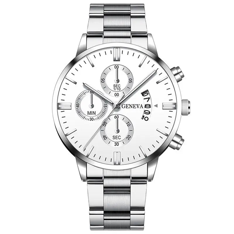 Klasik Saat Iconico Lux Silver Steel