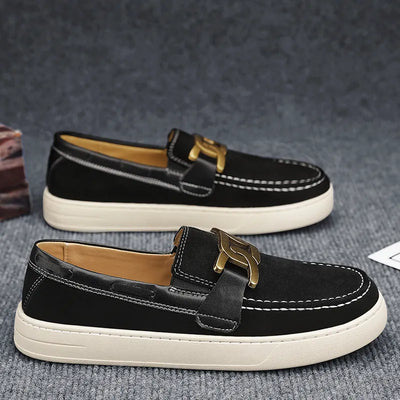 Toskana Erkek Gerçek Deri Loafer Ayakkabılar