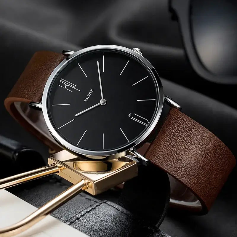 Klasik Saat - Pioniere Gümüş Kasalı Minimalist Saat