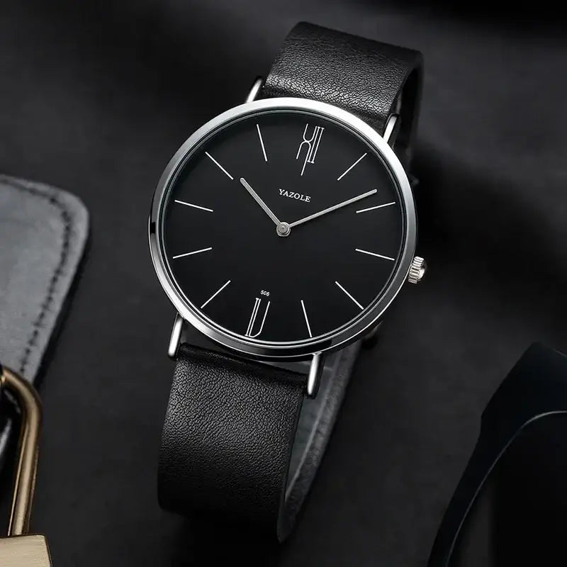 Klasik Saat - Pioniere Gümüş Kasalı Minimalist Saat