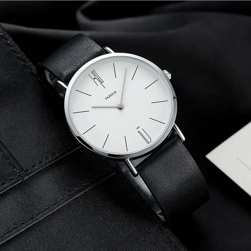Klasik Saat - Pioniere Gümüş Kasalı Minimalist Saat